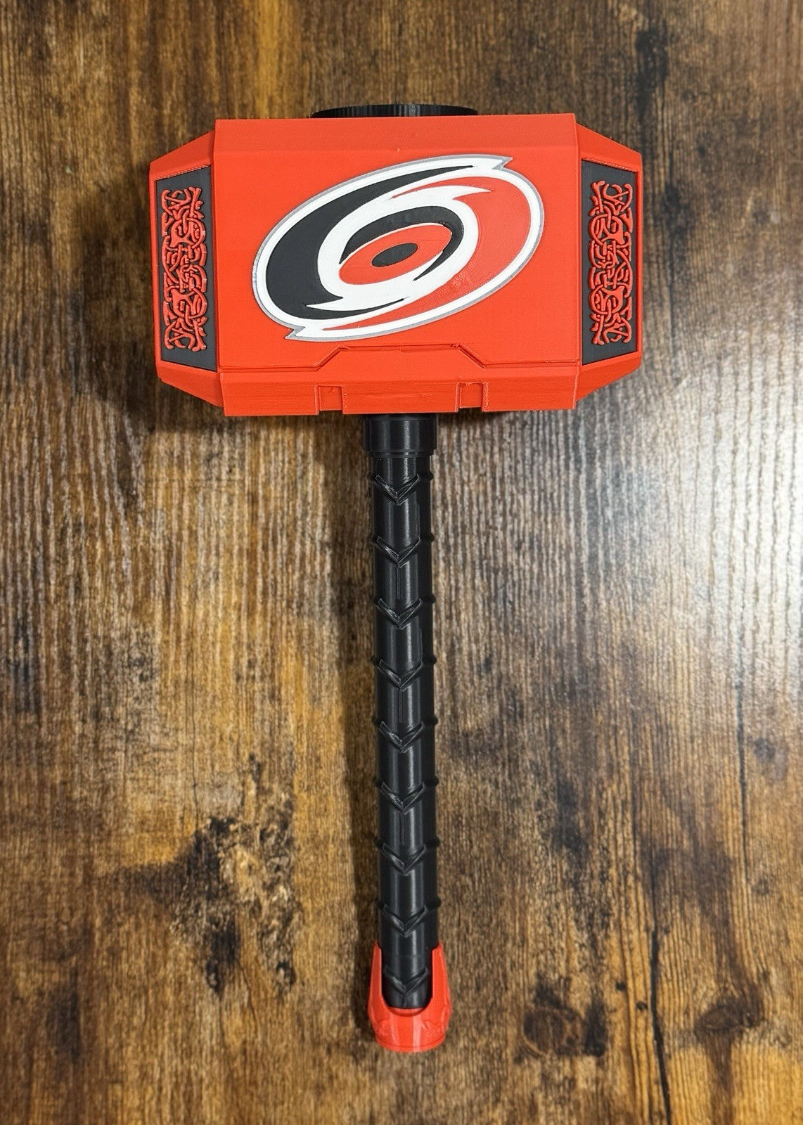 Carolina Hurricanes 13” Thor Hammer & Rock NHL  Hockey Unique Fan Gifts Man Cave