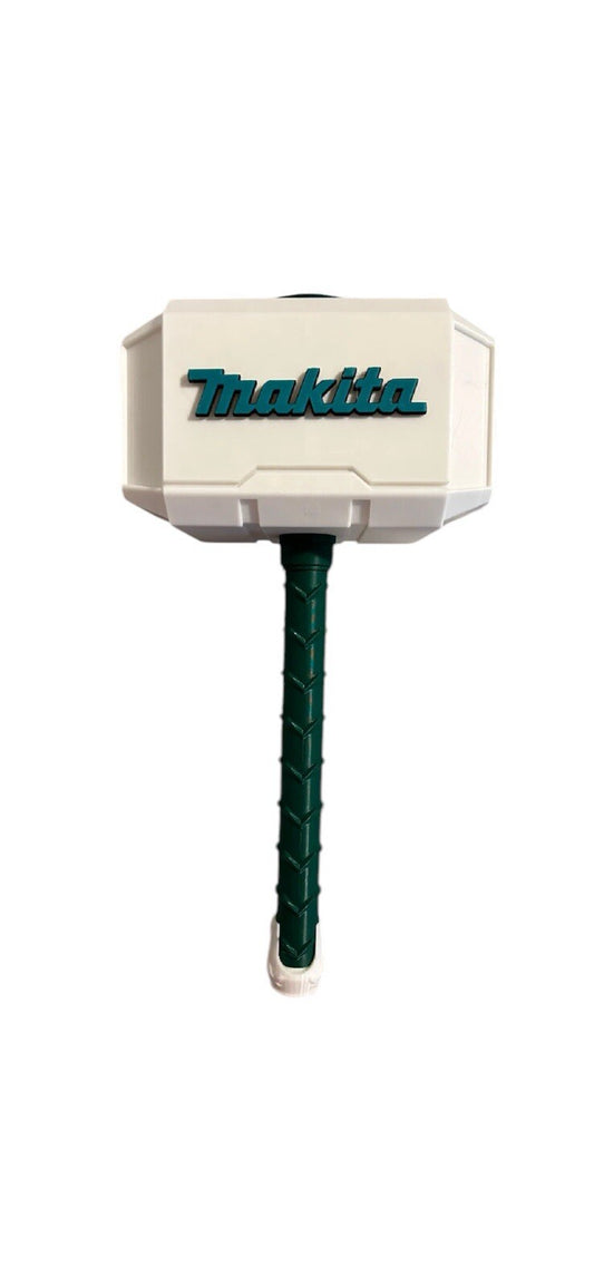 Makita Tools Mjolnir Thor's Hammer. Life Size  3D Printed Fan Art