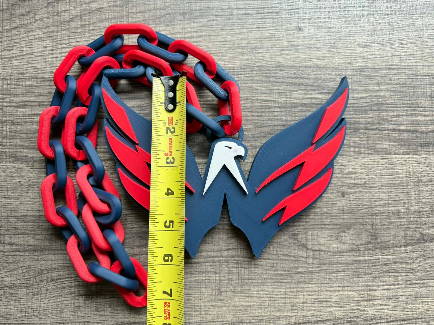 Washington Capitals V2 Oversized Necklace, Hype Chain
