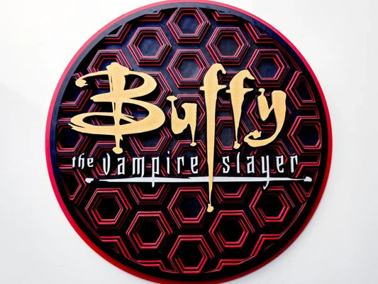 Buffy the Vampire Slayer Wall Art Or Display 3D printed Dimensional Mosaic