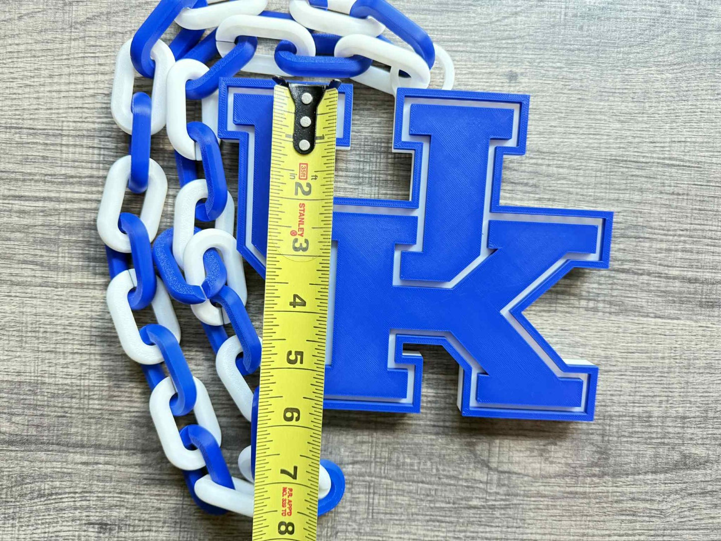 Kentucky Wildcats Logo Oversized Necklace, Hype Chain [Made To Order]