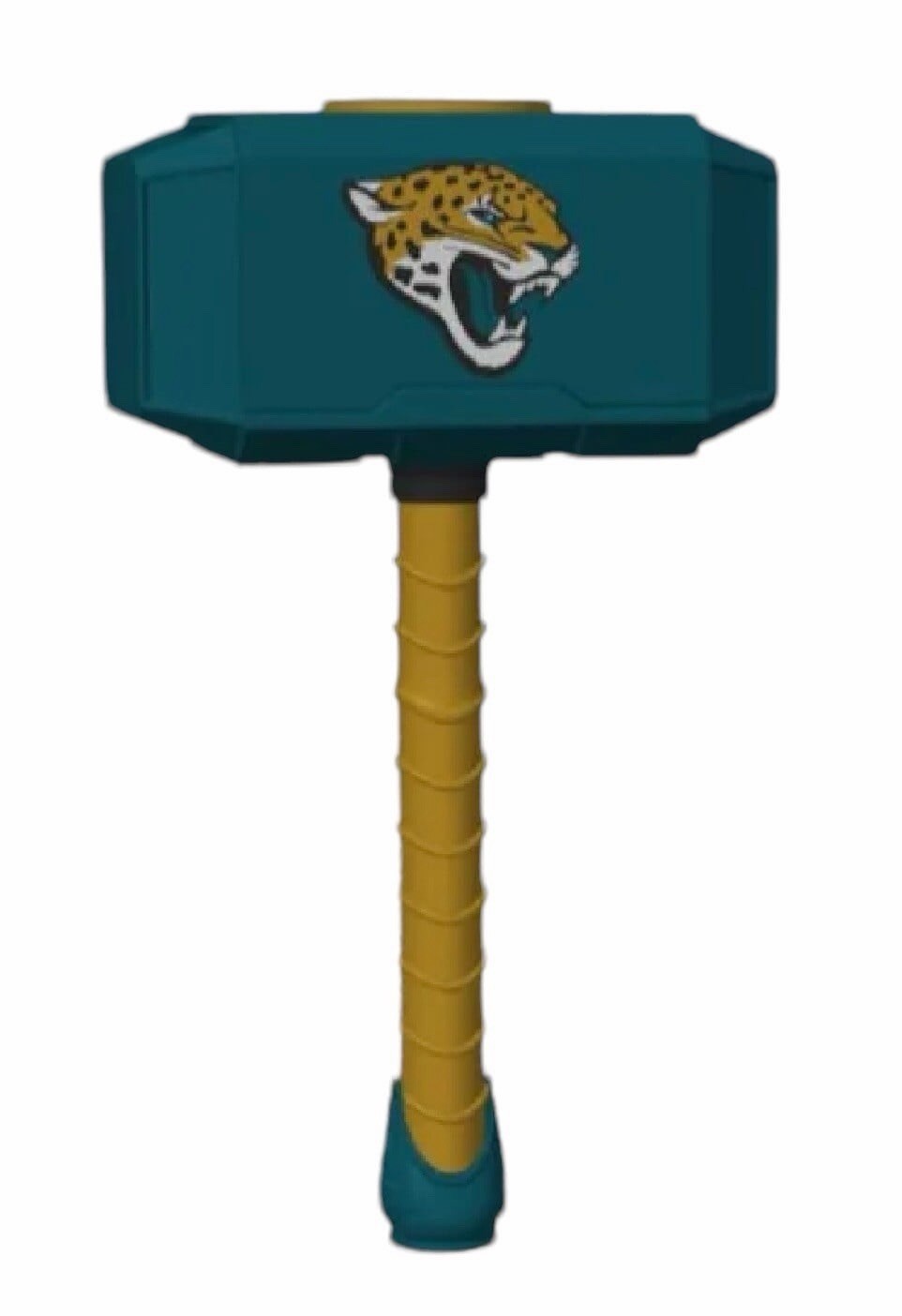 Jaguars Football Themed Mjolnir Thor's Hammer