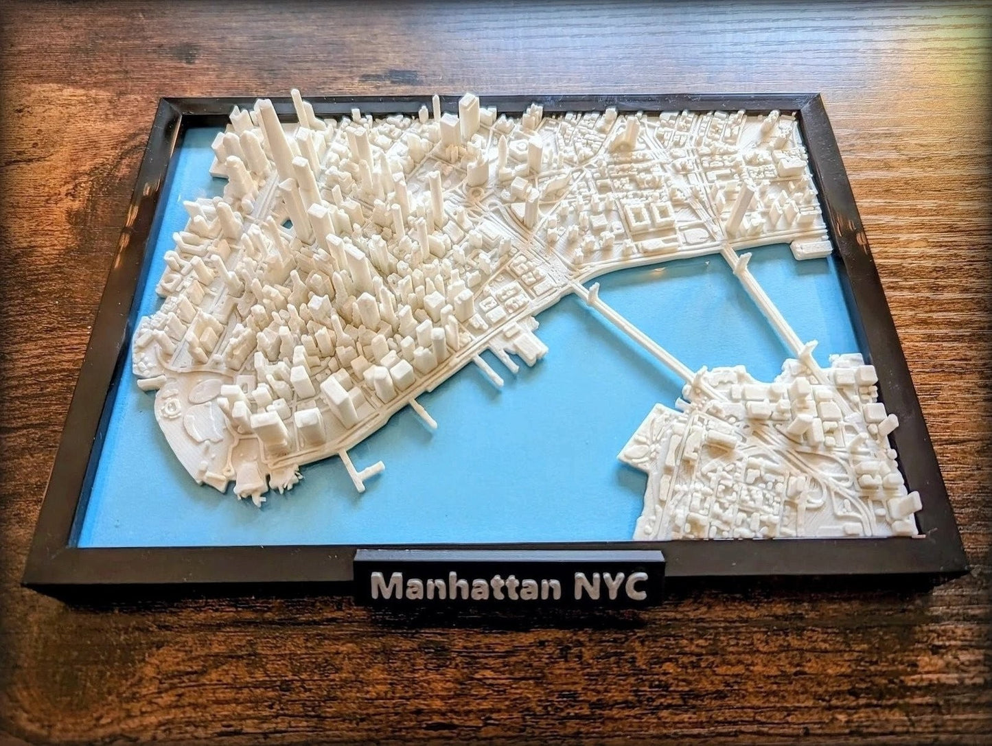 New York City Lower Manhattan USA 3D City Map