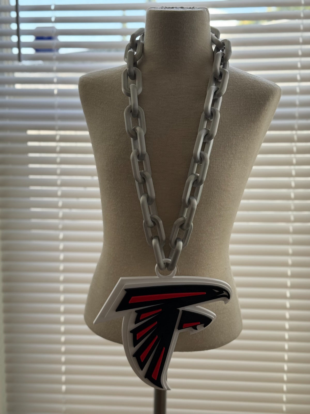 Atlanta Falcons Oversized Chain Necklace  "All Gas, No Breaks"