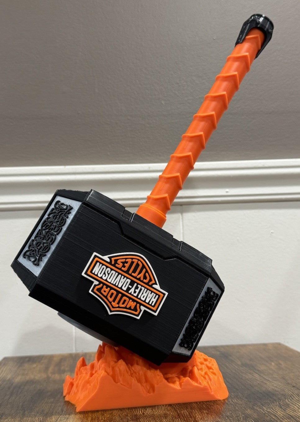 Harley Davidson 13” Thor Hammer Mjolnir Shop Garage Man Cave Office Unique Gifts