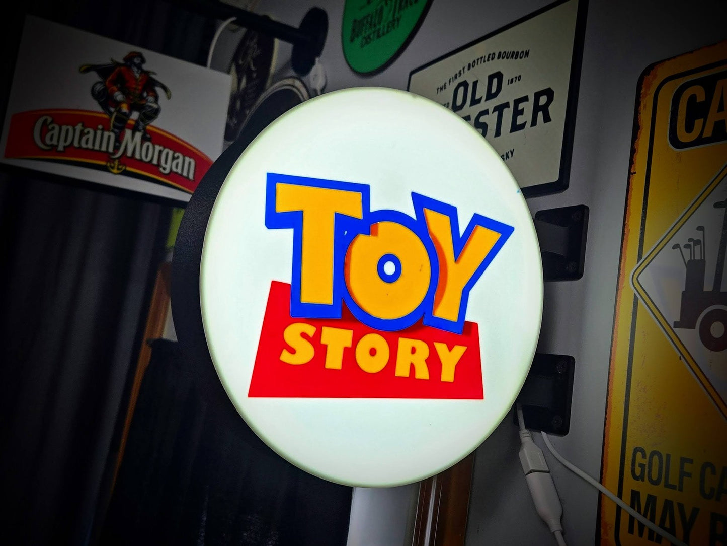 Toy Story 12 Inch Light Box LED Sign 3D Printed Wall Decor Man Cave Garage