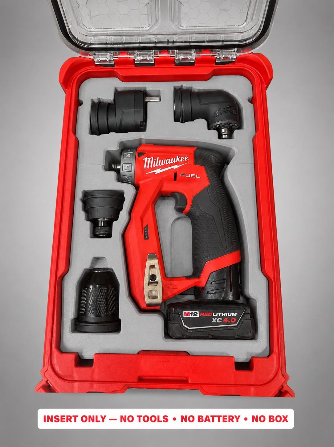 Milwaukee Packout Insert for M12 Fuel Installation Drill Driver