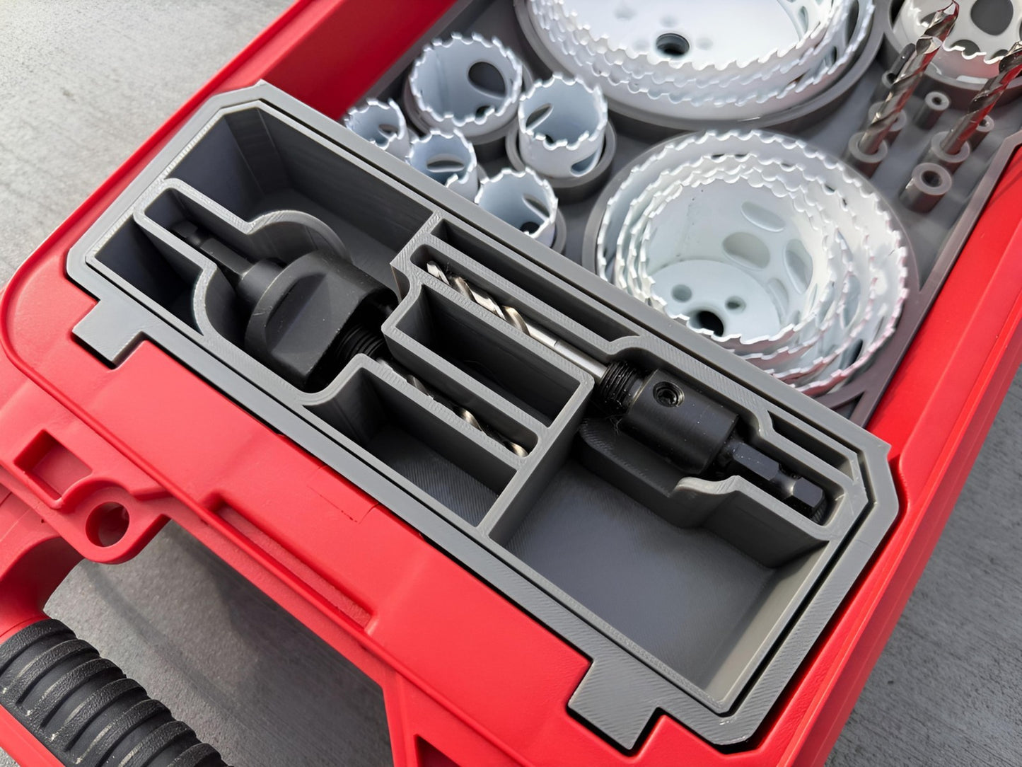 Insert for Milwaukee HOLE DOZER 21pc Hole Saw Bit Set & Packout Organizer