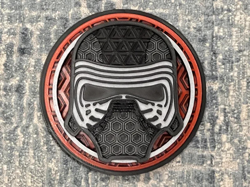 Star Wars Themed Wall Art Or Display 3D printed Dimensional Mosaic