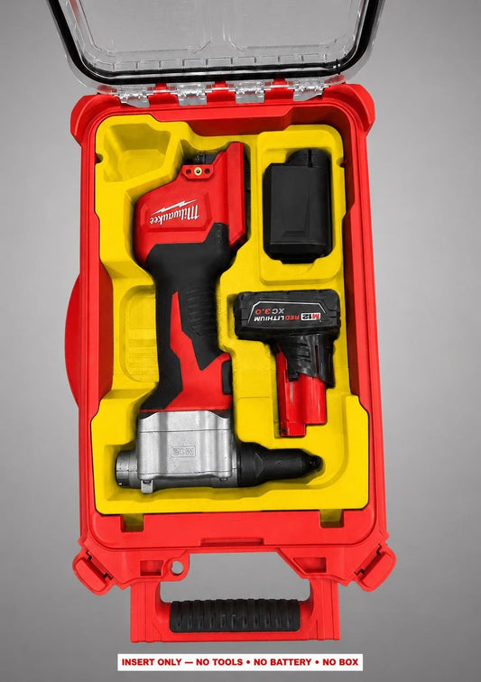 Milwaukee Packout Insert for M12 Cordless Rivet Tool | 3D Printed