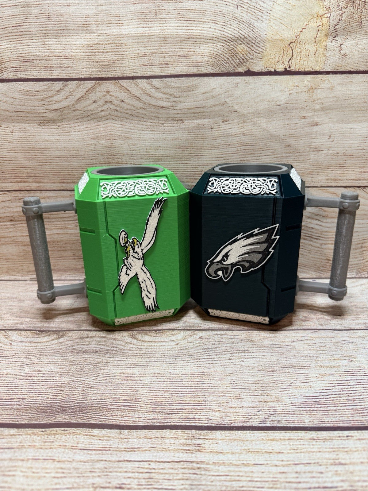 Philadelphia Eagles  Mjolnir Inspired Drink Koozie Thor’s Hammer 3D printed