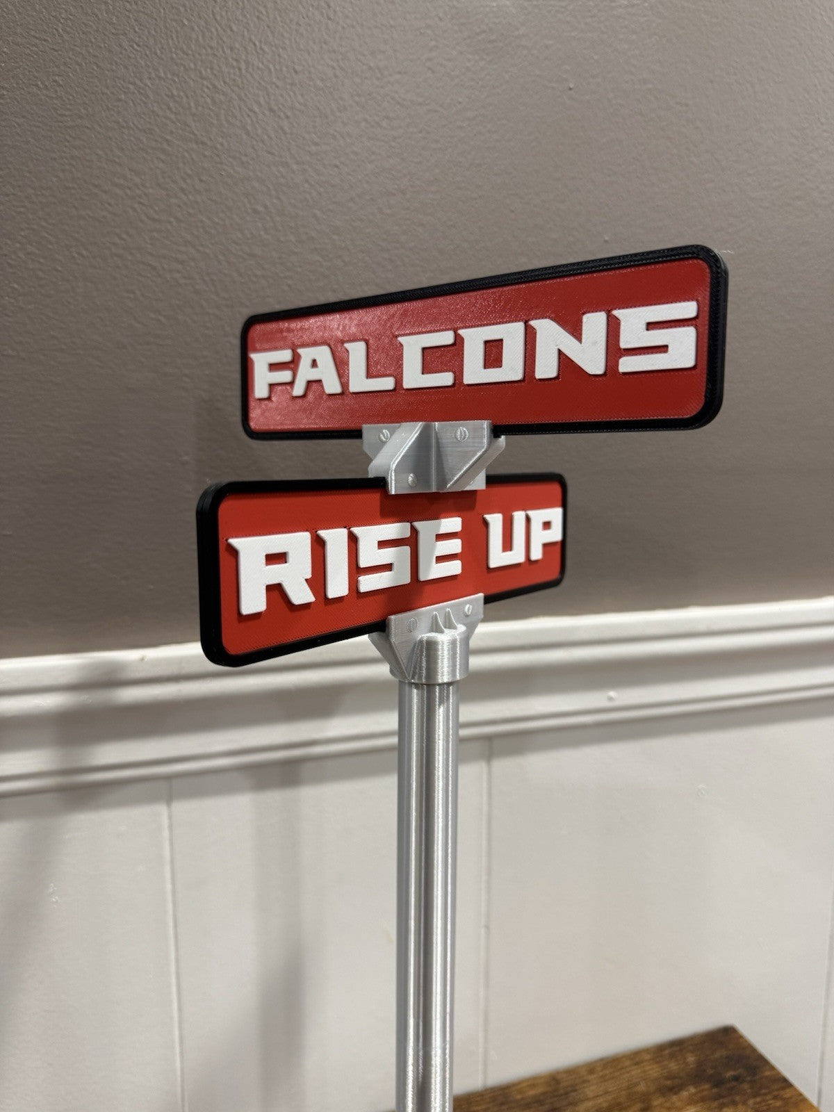 Atlanta Falcons 15” Street Sign Man Cave Memorabilia Office Desk Decor Fan Gifts