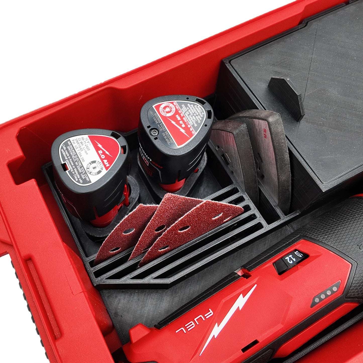 M12 Multitool Organizer for Milwaukee Compact Packout 2526-20 2426-20