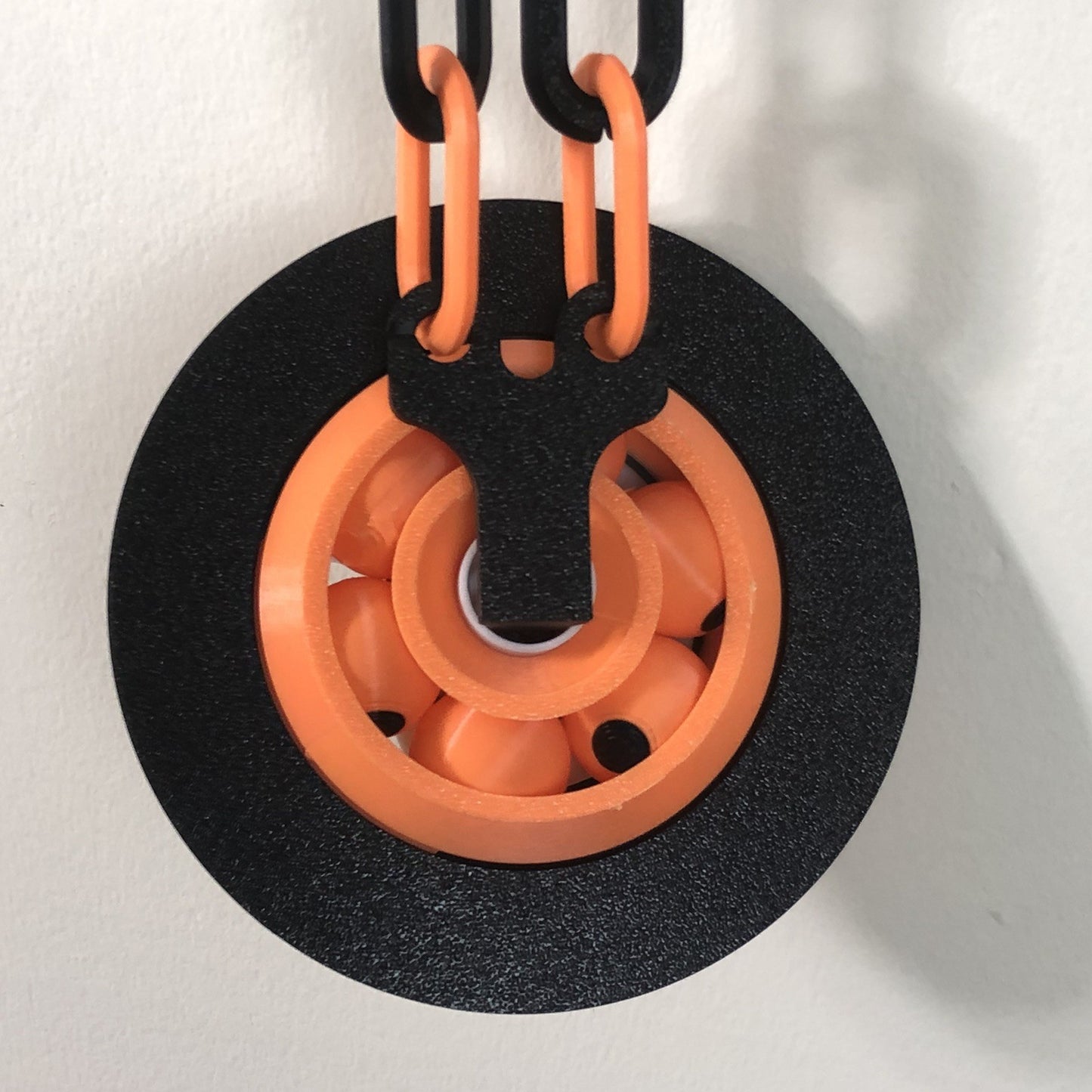 Baltimore Orioles 3D Printed Spinning Fan Chain Orange Black Baseball MLB
