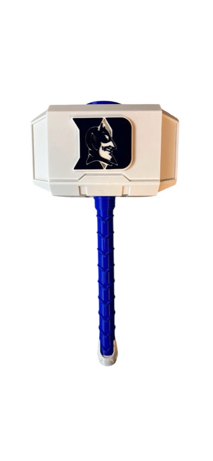 Duke Blue Devils NCAA Mjolnir Thor Hammer. 3D Printed Fan Art
