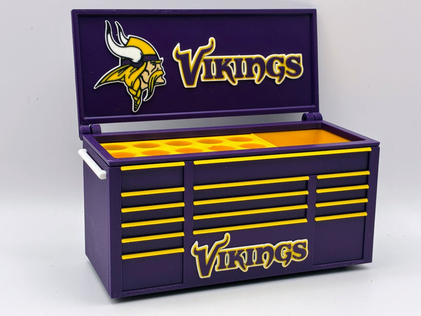 Vikings Mini Toolbox Pen Holder – Desk Organizer Gift