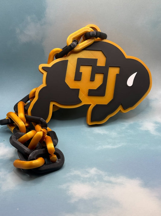 Colorado Buffaloes Oversized Fan Necklace "Be Boulder"