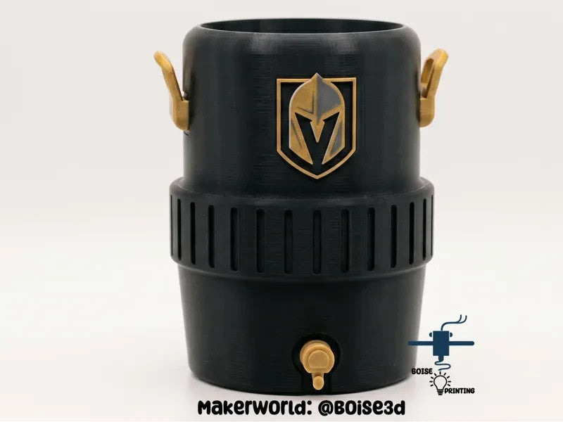 Vegas Golden Knights Koozie 3D Printed 12 Oz Cans