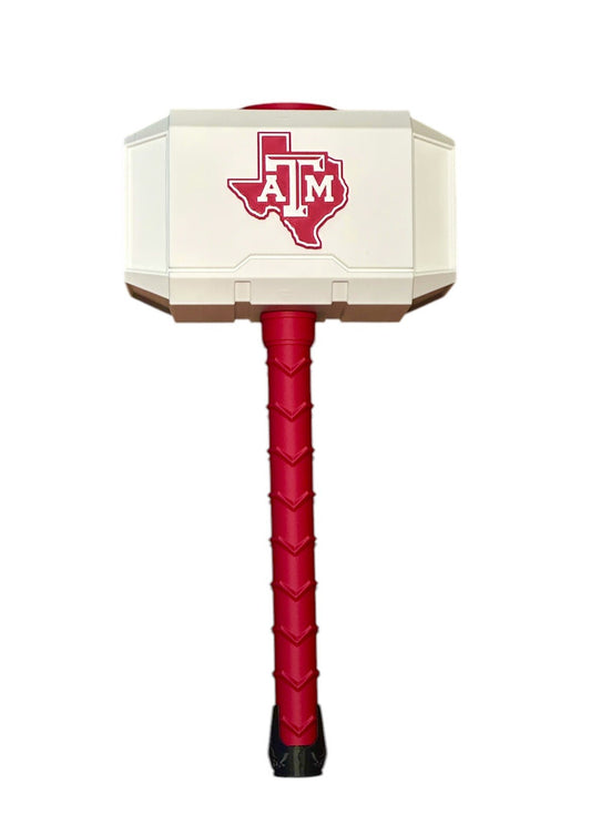 Texas A&M Aggies NCAA Mjolnir Thor Hammer. 3D Printed Fan Art