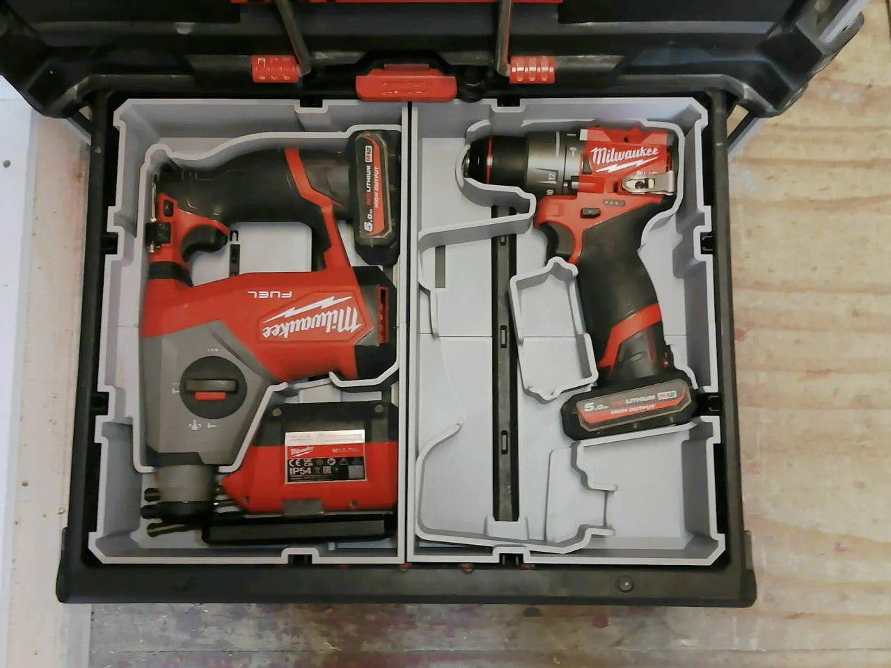 Custom Right Side Insert Only No Tools. Packout Drawer Insert Drill And Impact 3