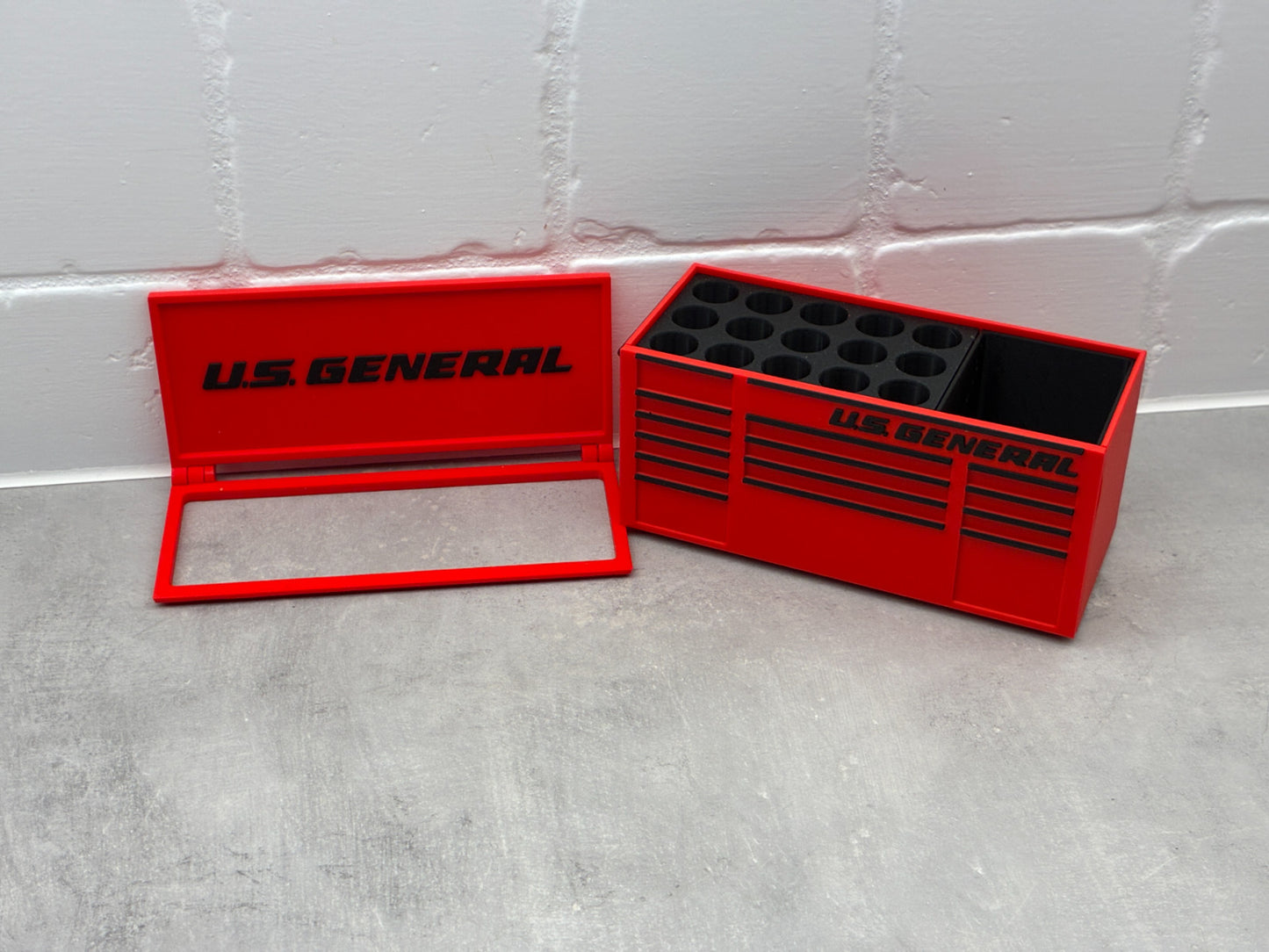 US GENERAL Workbench Toolbox Pen Holder