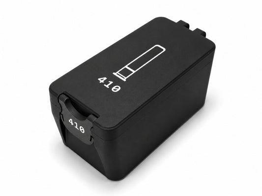 410 Gauge Ammo Box - Fits Up to 3 Inch Shells – 36 Rounds - Snap Close Storage