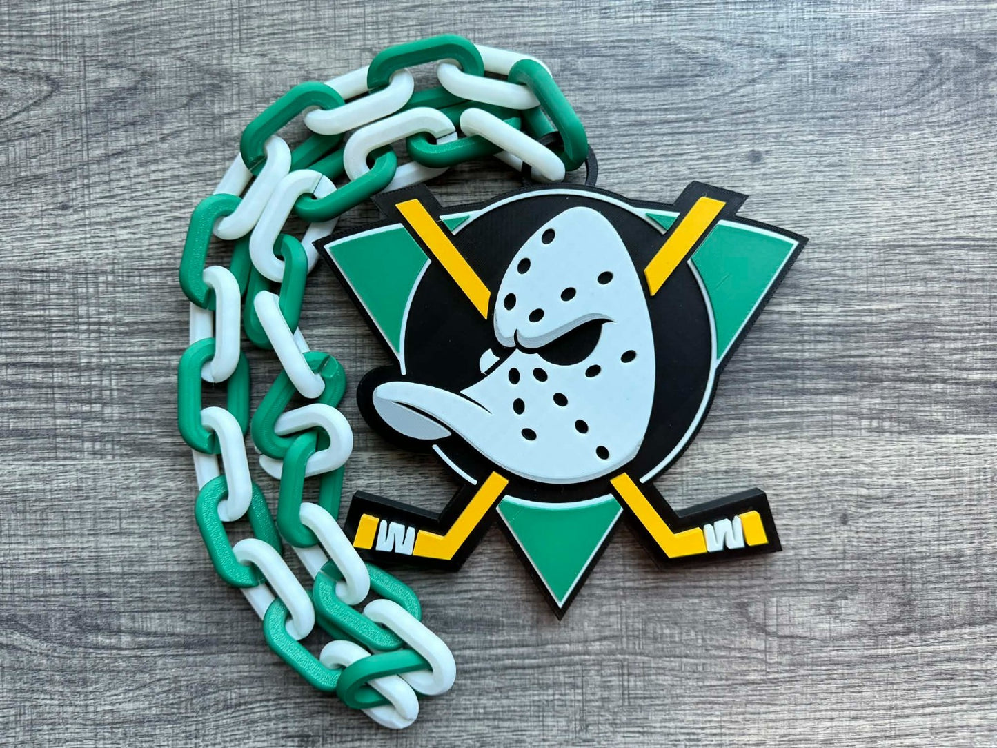 Anaheim Ducks Oversized Necklace, Hype Chain (5 Color)