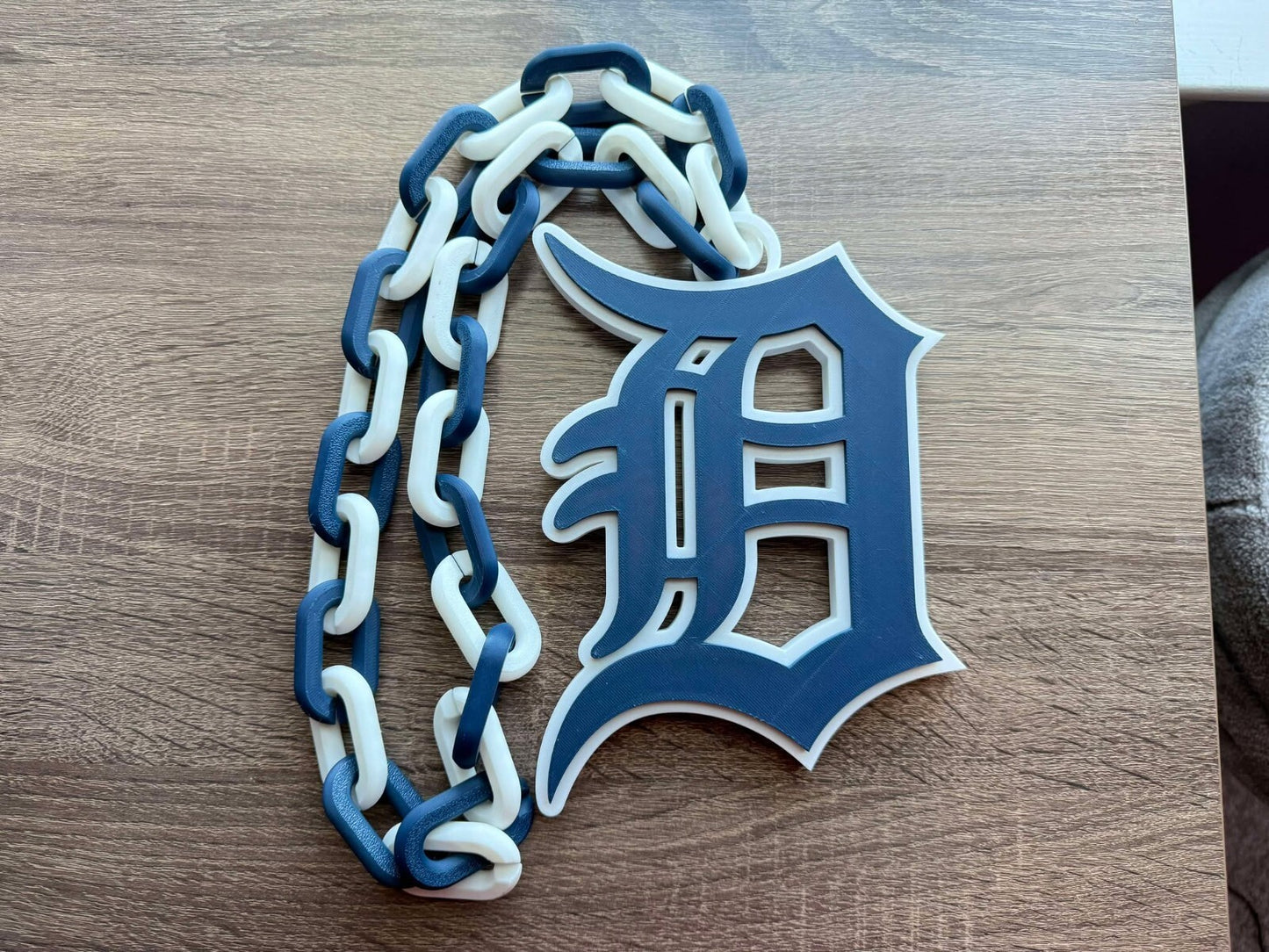 Detroit Tigers Oversized Necklace, Pendant