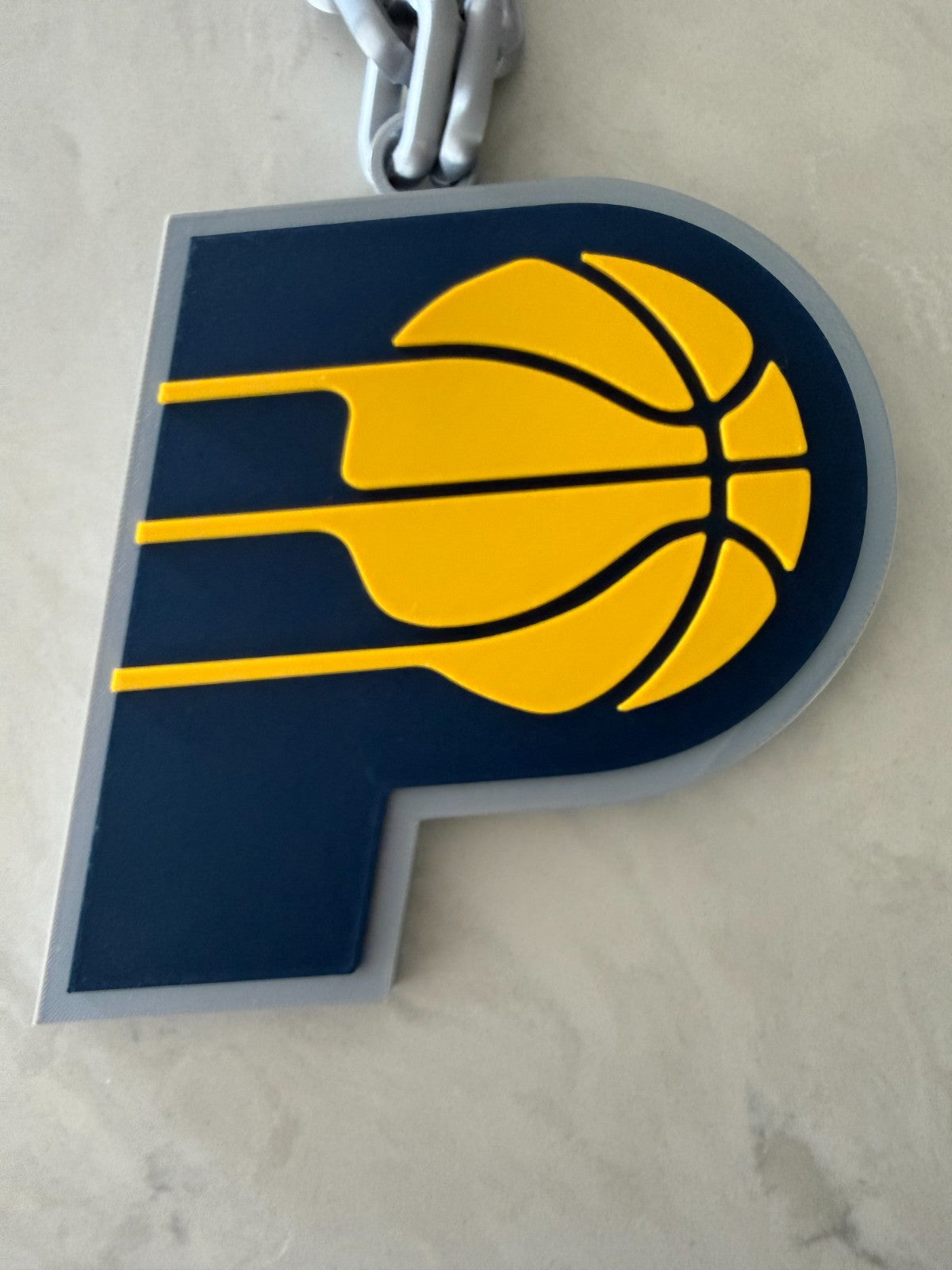 Indiana Pacers Oversized Necklace Pendant Handmade 3D Printed