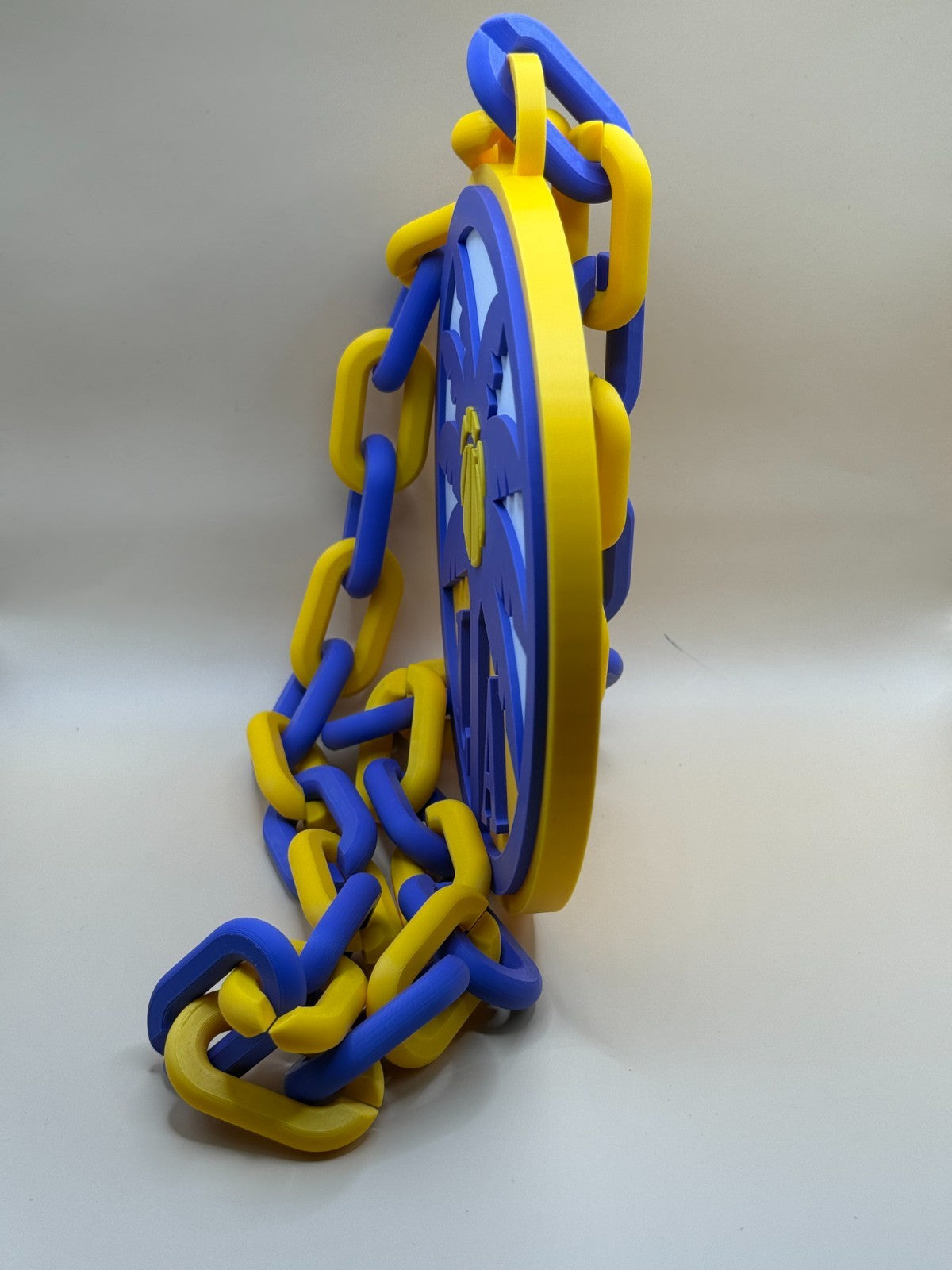Los Angeles Sparks Oversized Necklace Hype Turnover Chain WNBA HandMade 3D Print