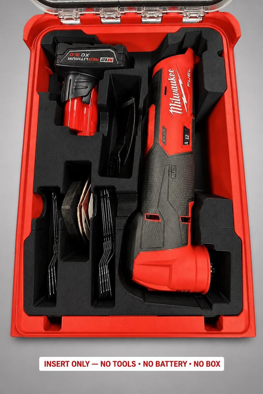 Milwaukee Packout Insert for M12 Oscillating Multi-Tool | 3D Printed