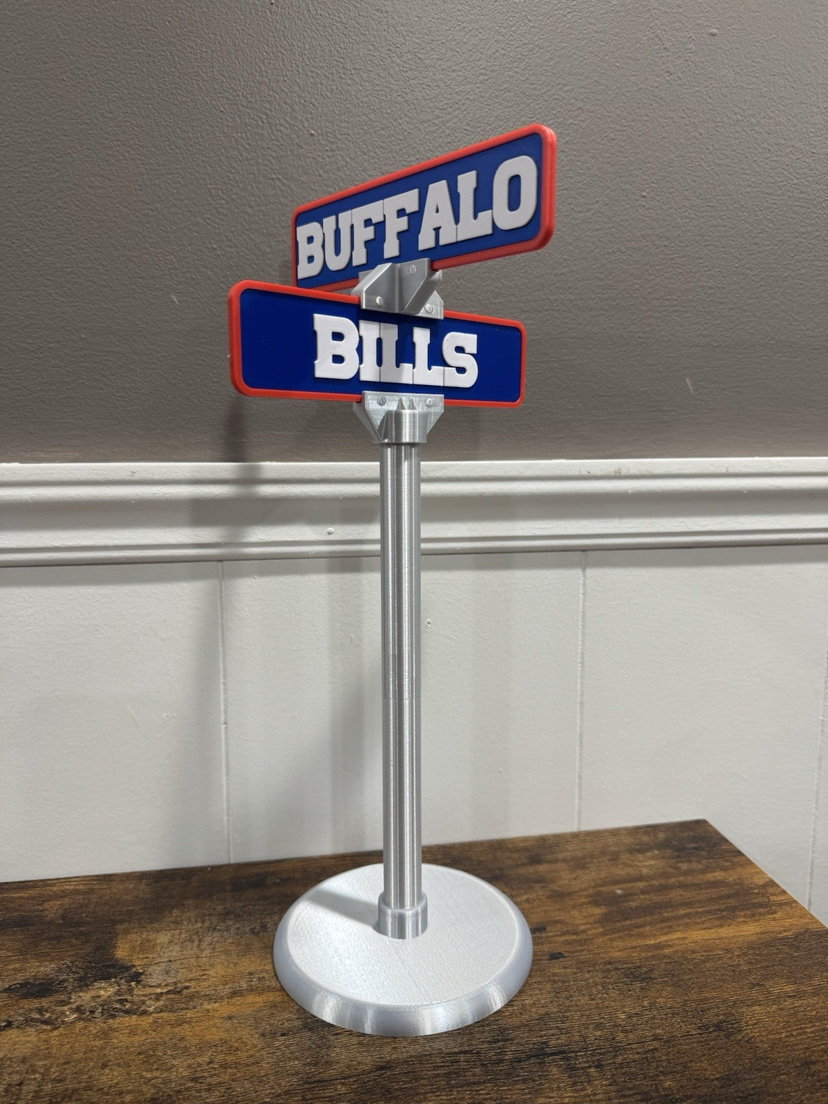 Buffalo Bills Mafia Street Sign Man Cave Memorabilia Office Desk Decor Fan Gift