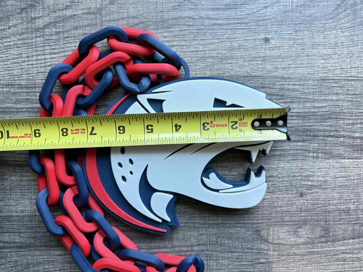 South Alabama Jaguars Logo Oversized Necklace, Hype Chain