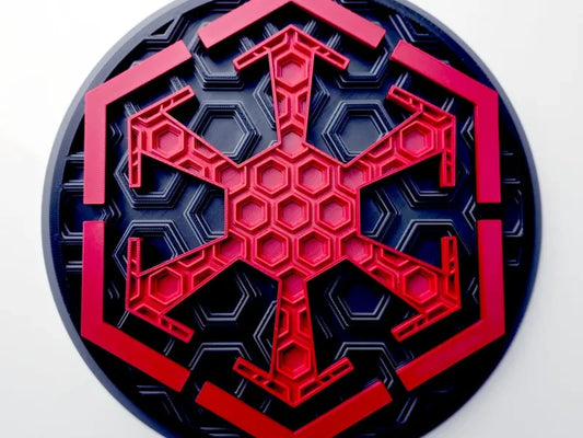 Sith Empire Wall Art Or Display 3D printed Dimensional Mosaic