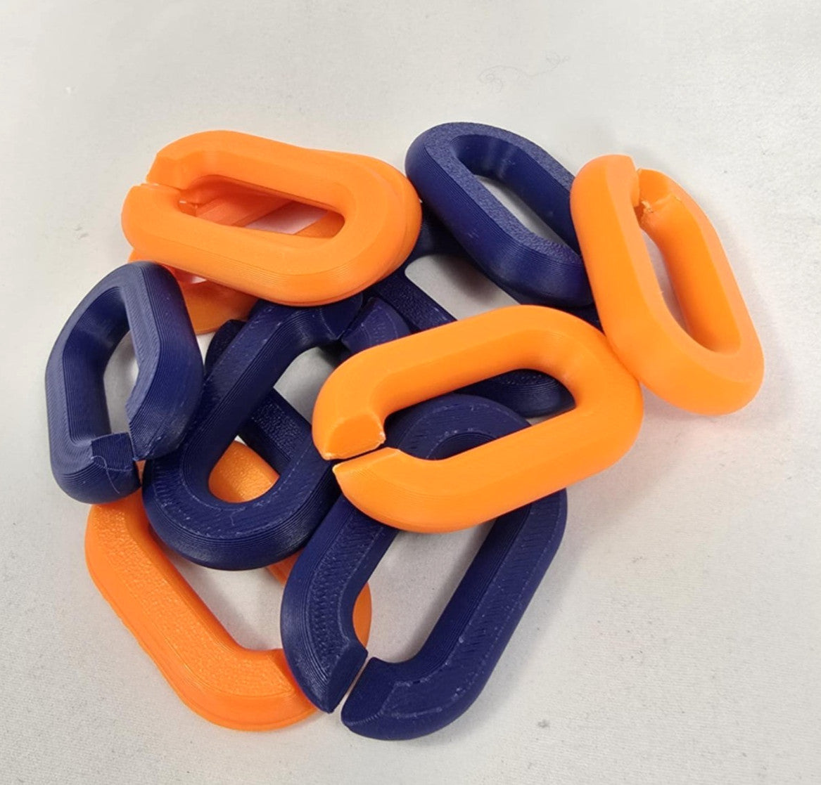 Illinois Fighting Illini Fan Chain NCAA Big Logo Oversized Necklace Game Day
