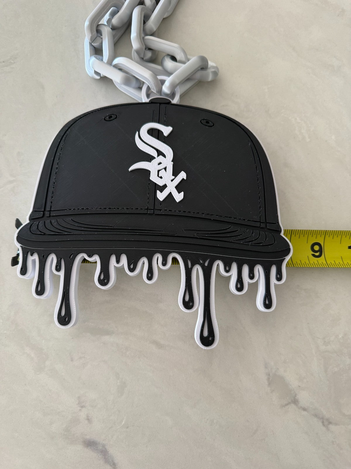 Chicago White Sox Drip Oversized Baseball Cap Hype Chain “South Siders, Gift MLB