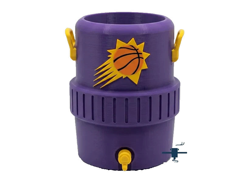 Pheonix Suns Koozie 3D Printed 12 Oz Cans