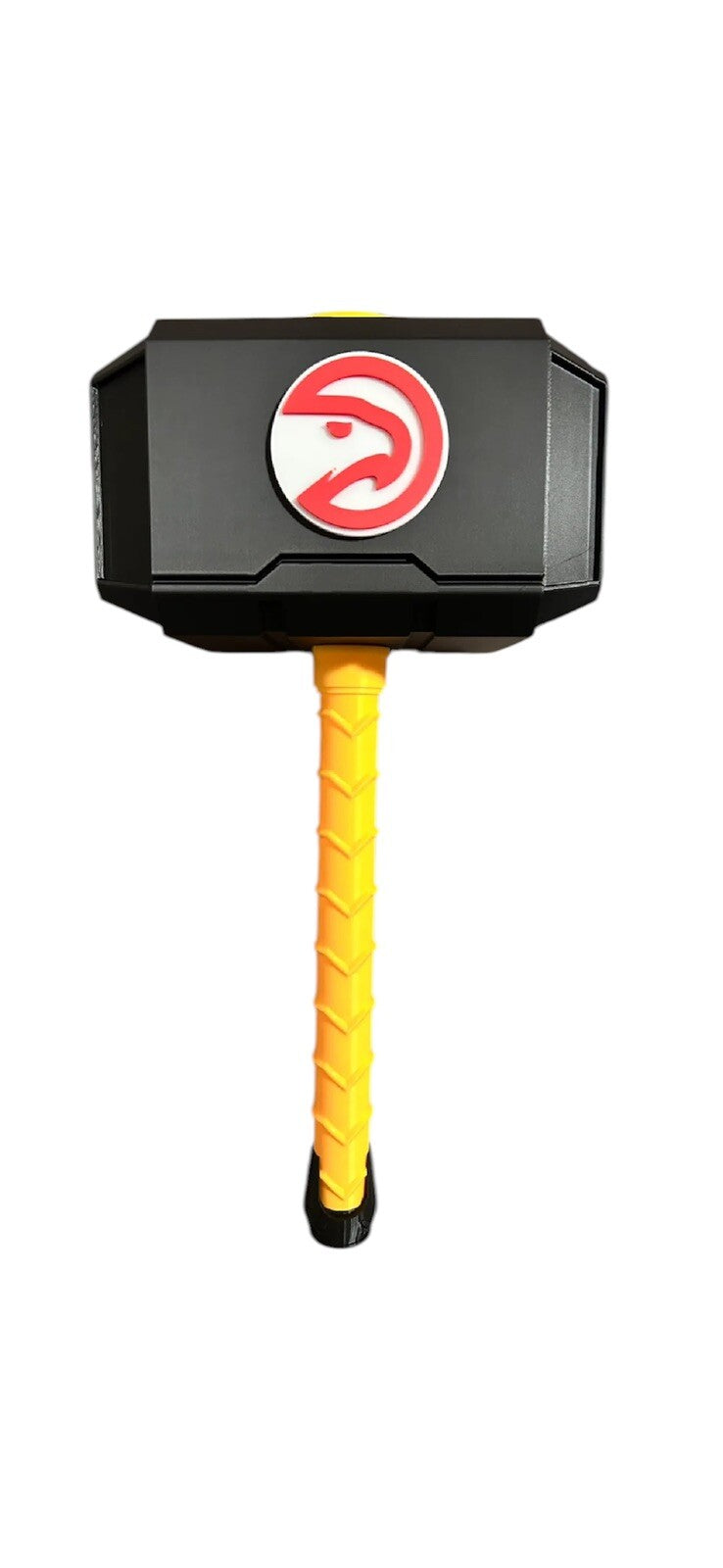 Atlanta Hawks NBA Mjolnir Thor's Hammer. Life Size  3D Printed Fan Art. Thor