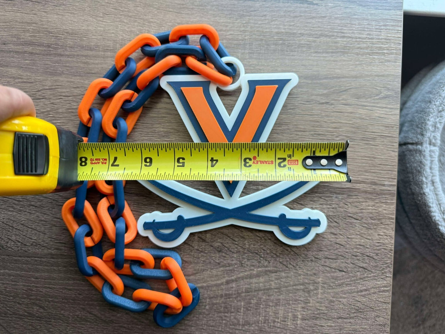 Virginia Cavaliers Oversized Necklace, Pendant