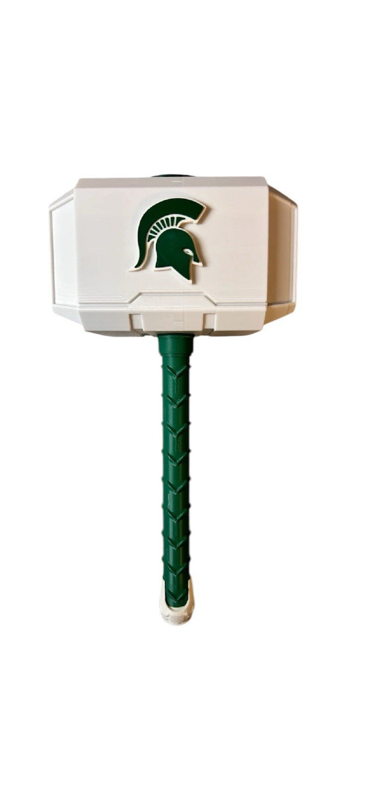 Michigan State Spartans NCAA Mjolnir Thor Hammer. 3D Printed Fan Art