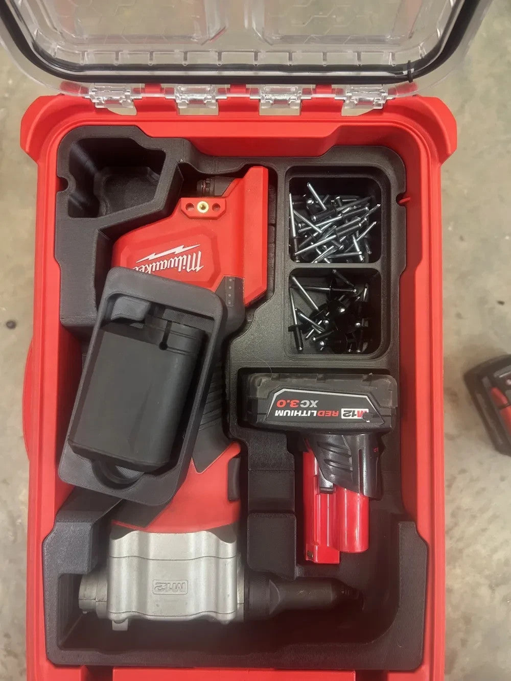 Milwaukee M12 Rivet Tool PACKOUT Insert Only