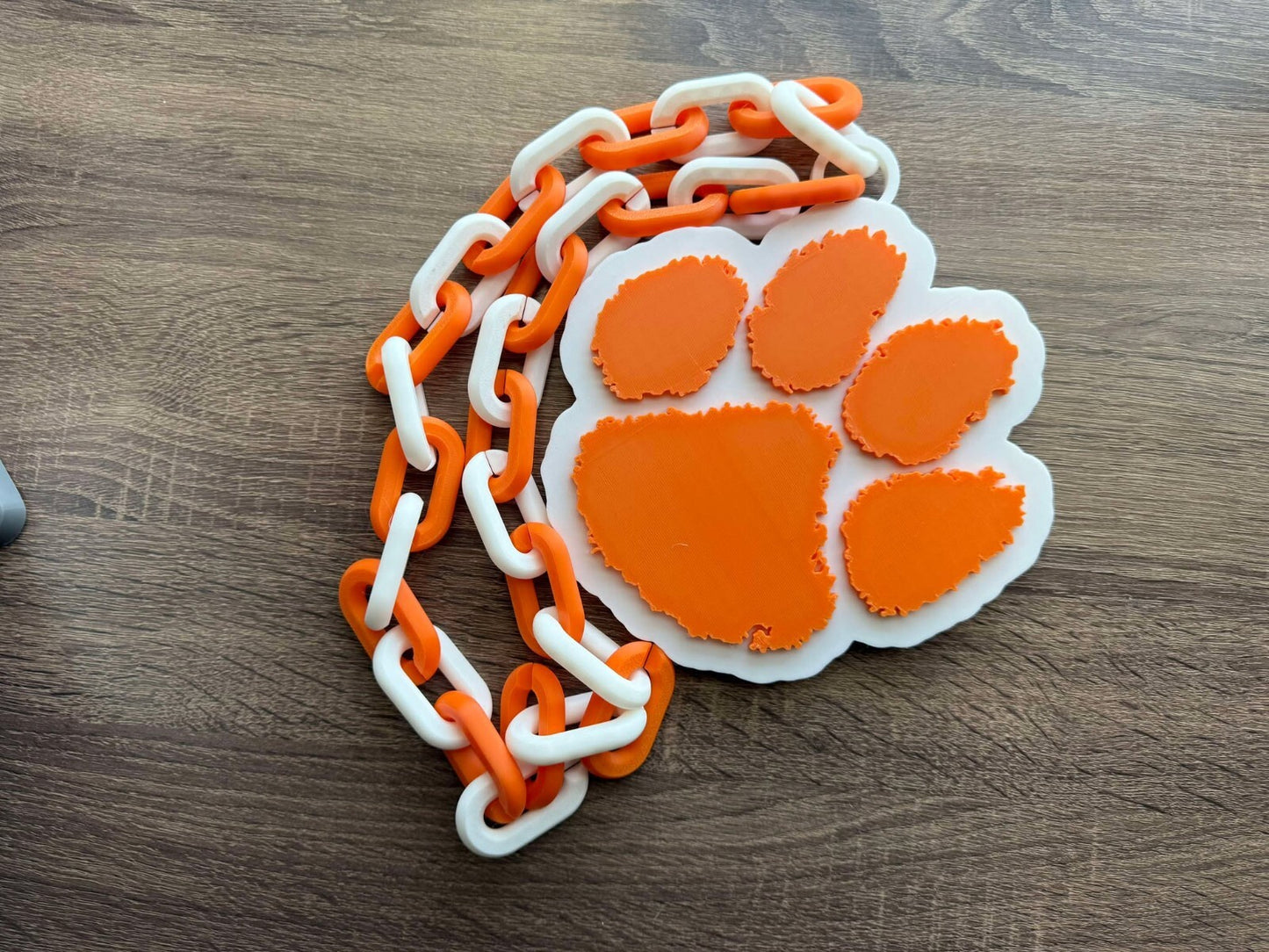 Clemson Tigers Oversized Necklace, Pendant