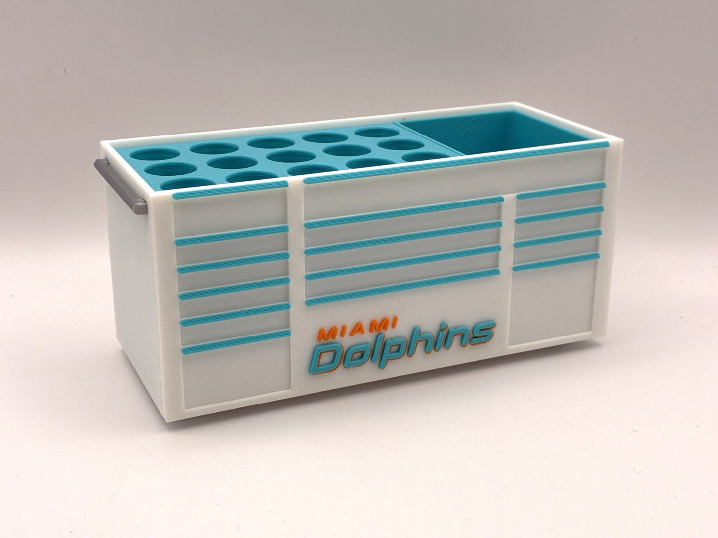 Sports Fan Inspired Mini Toolbox Pen Holder – Desk Organizer Gift