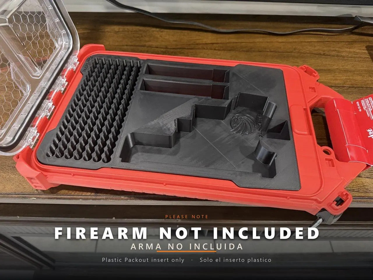 3D Printed Pistol Insert For Slim Packout Fits G19 G23 Gen 4 5 Custom Tool Organ