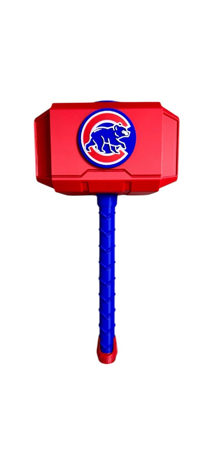 Chicago Cubs MLB Mjolnir Thor's Hammer. Life Size  3D Printed Fan Art