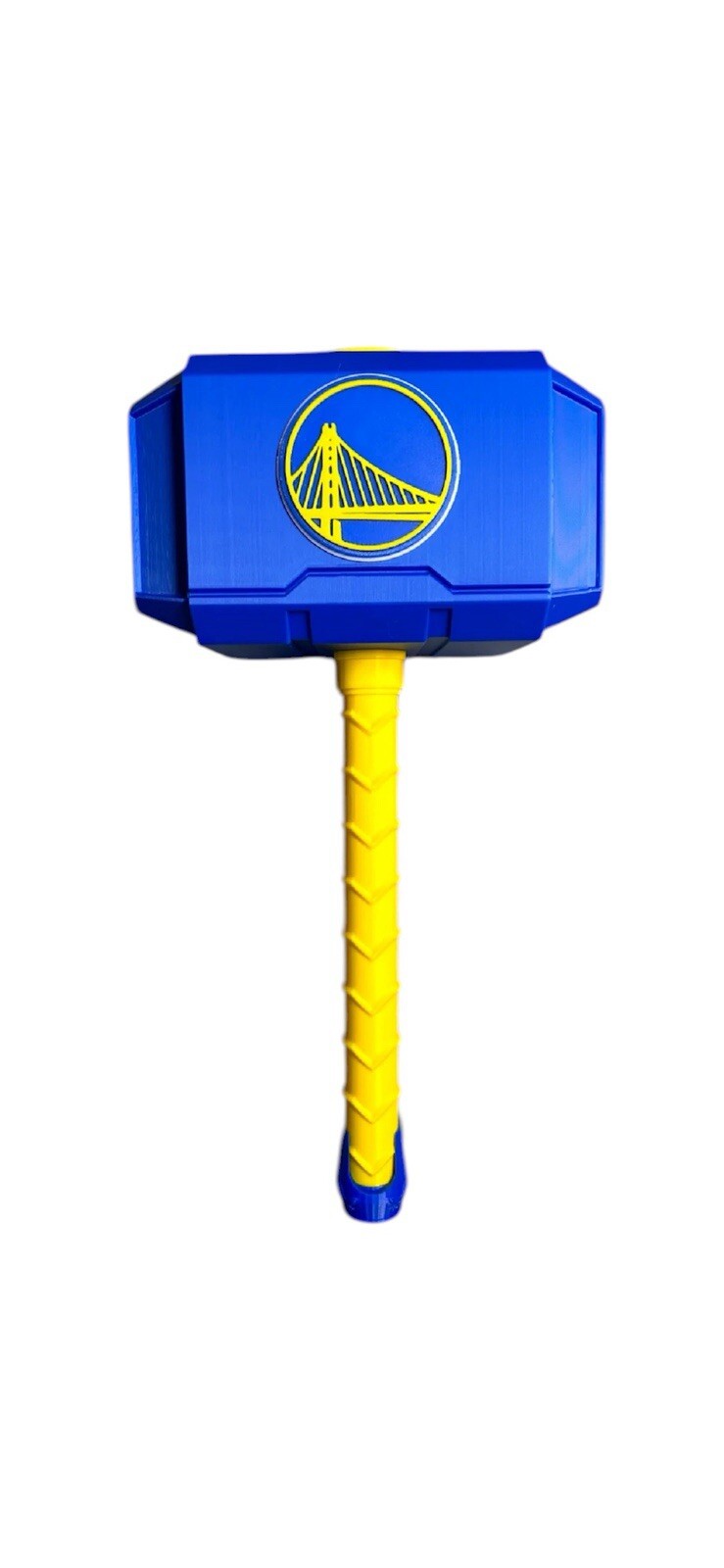 Golden State Warriors NBA Mjolnir Thor's Hammer. Life Size  3D Printed Fan Art