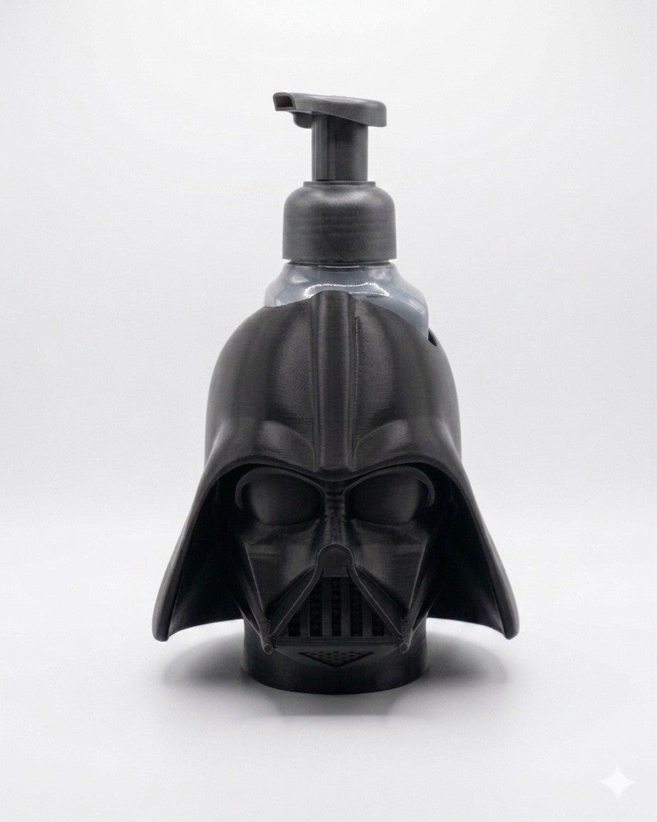 Darth Vader Head Bath & Body Works Foaming Soap Holder Sleeve Mandalorian Grocu