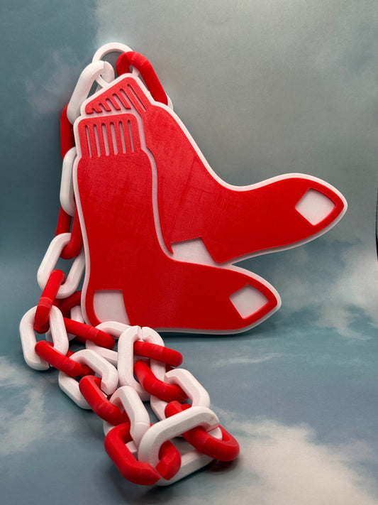 Boston Red Sox Oversized Necklace, Hype Chain"Wait til next year."