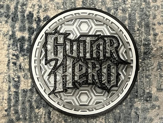 Guitar Hero Wall Art Or Display 3D printed Dimensional Mosaic