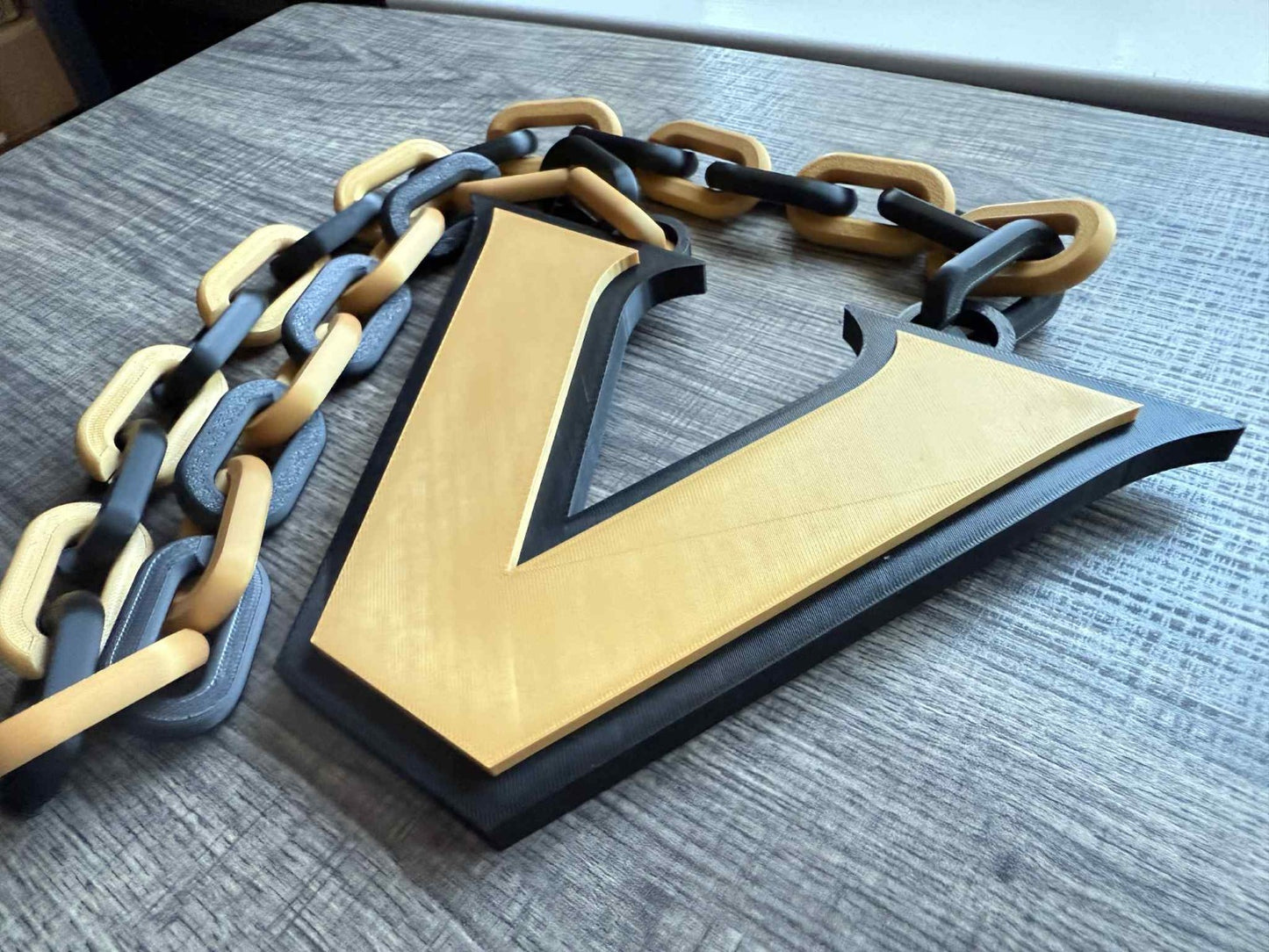 Vanderbilt Commodores Oversized Necklace, Hype Chain [Made To Order]